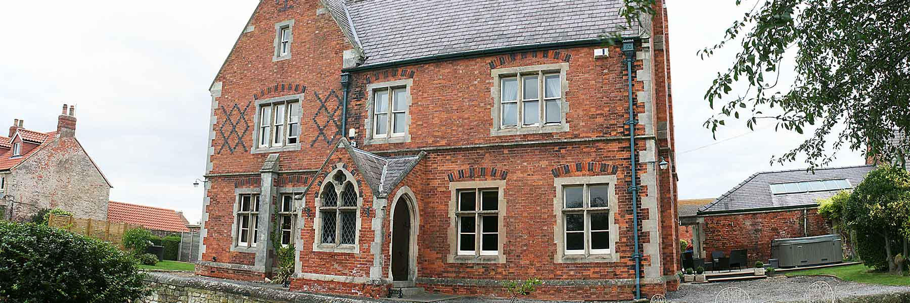 Front view of Manor Farm House