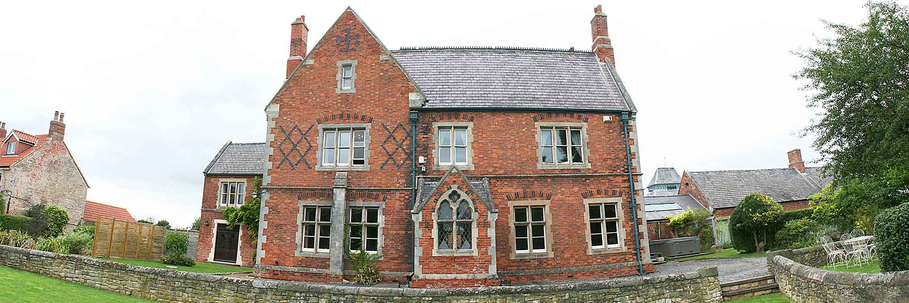 Front View of Manor Farm House